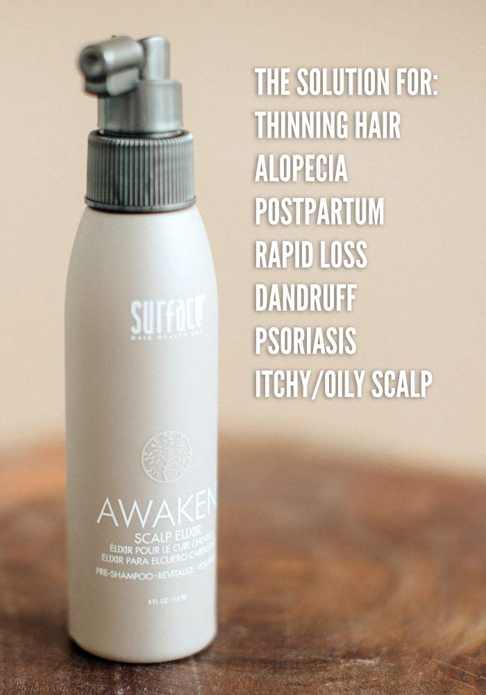 Surface Hair - Awaken Therapeutic Scalp Elixir â€“ Natural Ingredients for Thinning Hair and a Healthy Scalp - 4 fl oz - Image 2